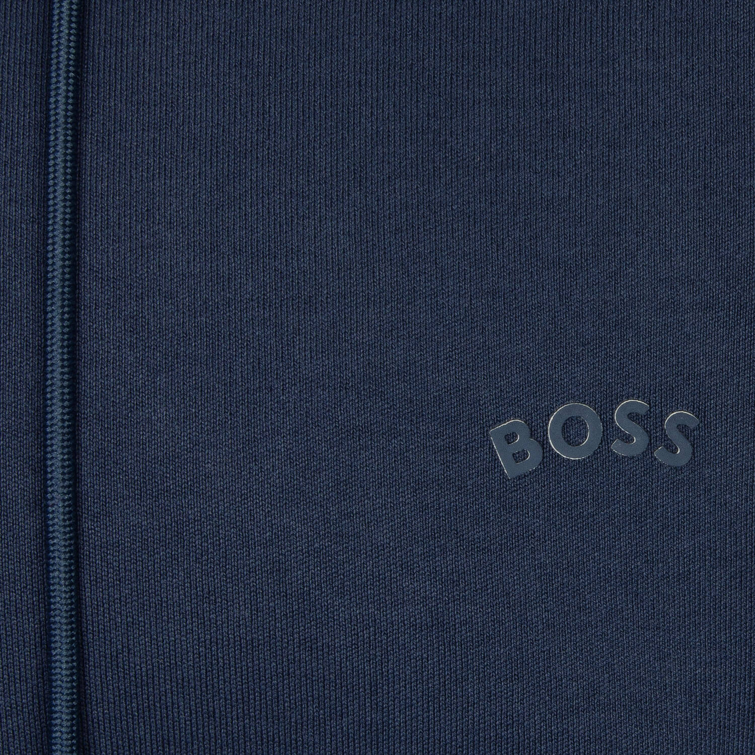 boss soody curved hoodie